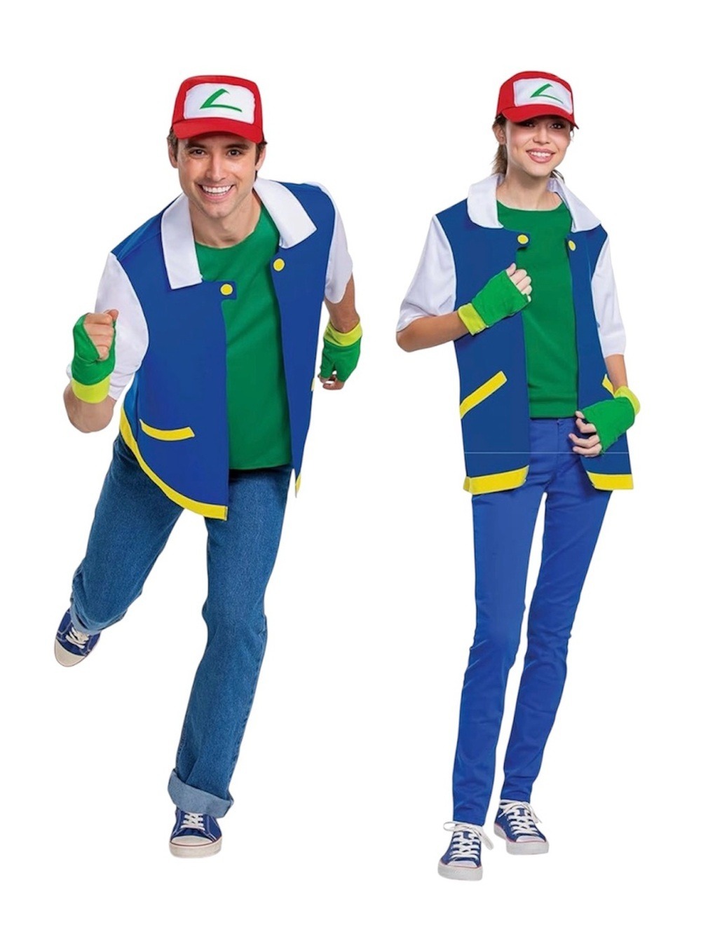 New Official Ash Costume Pokémon Outfit With Jacket and Hat
